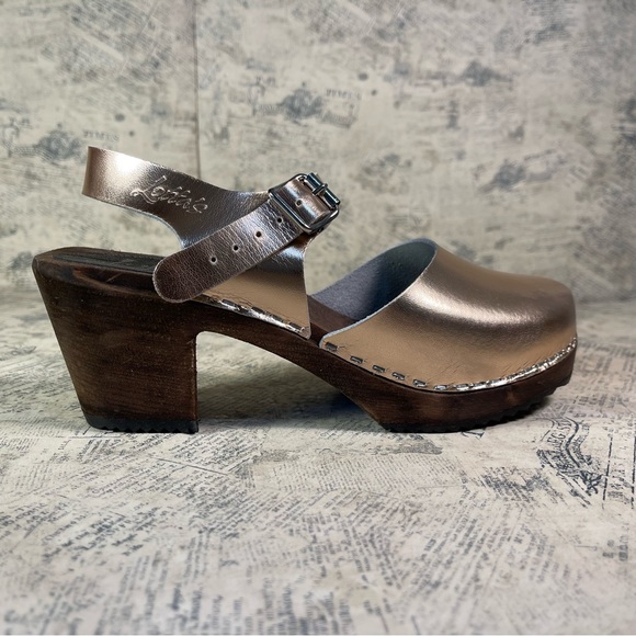 Lotta From Stockholm Shoes - Lotta From Stockholm Swedish Clogs Highwood Mary Jane Style